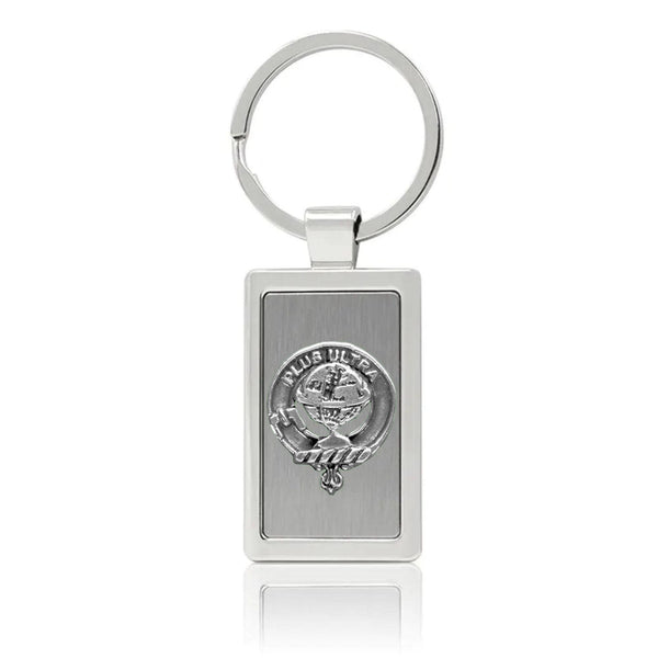 Nairn Clan Crest Stainless Steel Key Ring