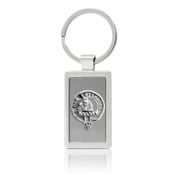 Ramsay Clan Crest Stainless Steel Key Ring