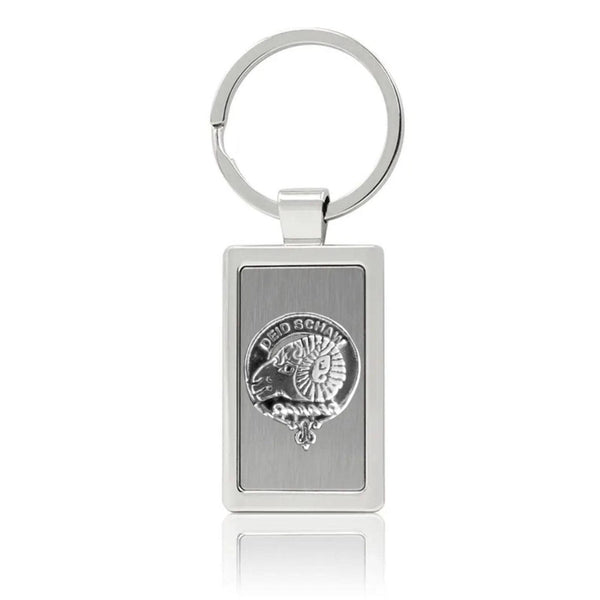 Ruthven Clan Crest Stainless Steel Key Ring