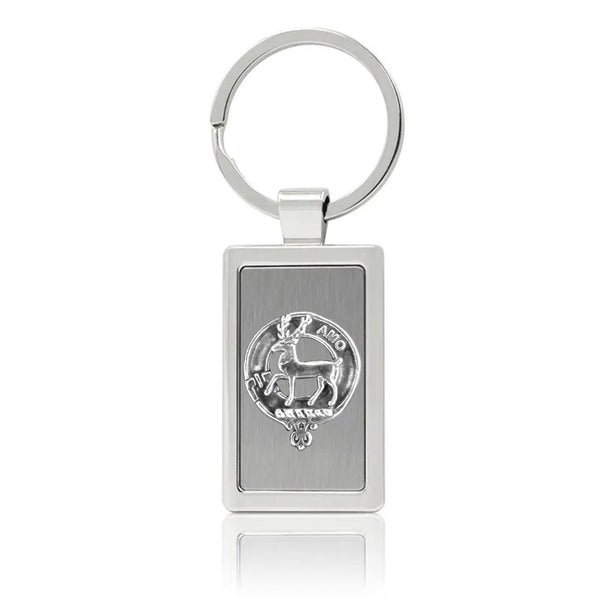 Scott Clan Crest Stainless Steel Key Ring