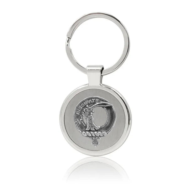 Scrymgeour Clan Crest Stainless Steel Key Ring