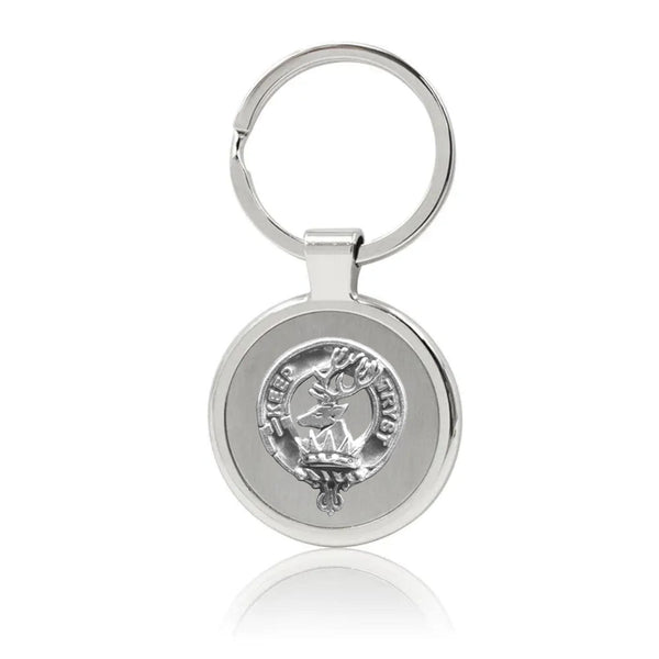 Sempill Clan Crest Stainless Steel Key Ring
