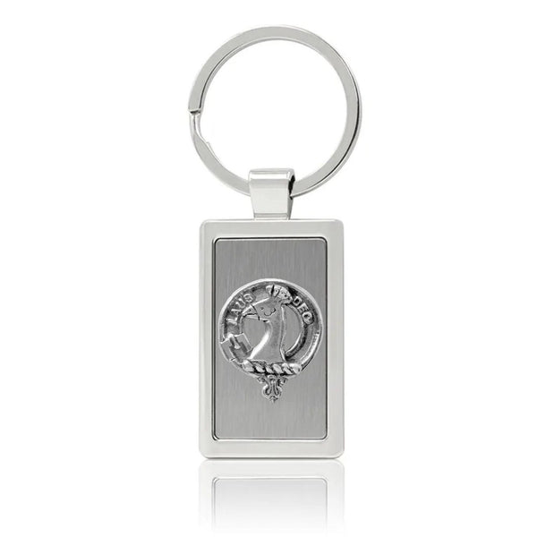 Arbutnott Clan Crest Stainless Steel Key Ring