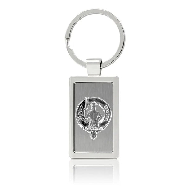 Bannerman Clan Crest Stainless Steel Key Ring