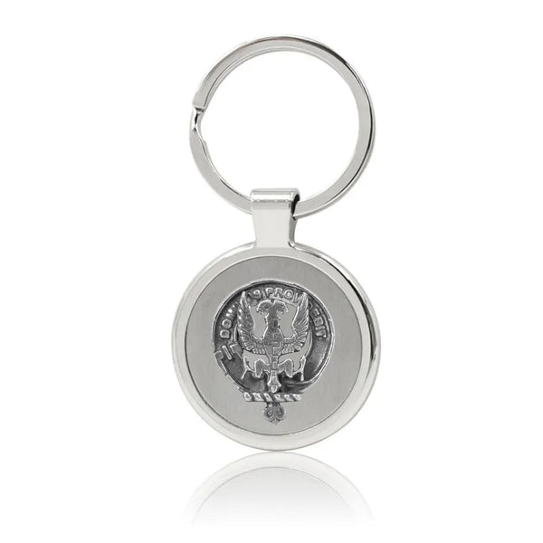 Boyle Clan Crest Stainless Steel Key Ring
