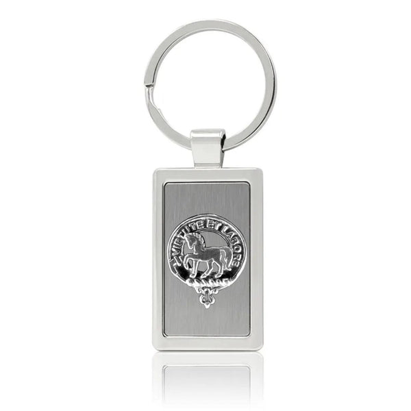 Cochrane Clan Crest Stainless Steel Key Ring