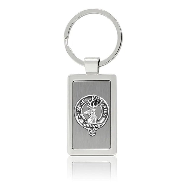 Colquhoun Clan Crest Stainless Steel Key Ring
