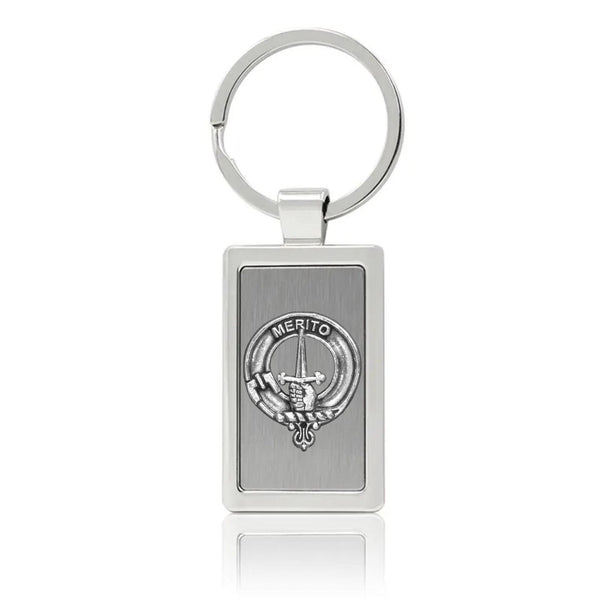 Dunlop Clan Crest Stainless Steel Key Ring