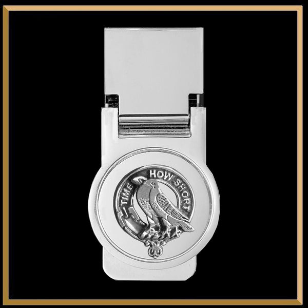 Akins Scottish Clan Crest Money Clip