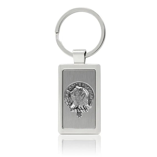 Galbraith Clan Crest Stainless Steel Key Ring