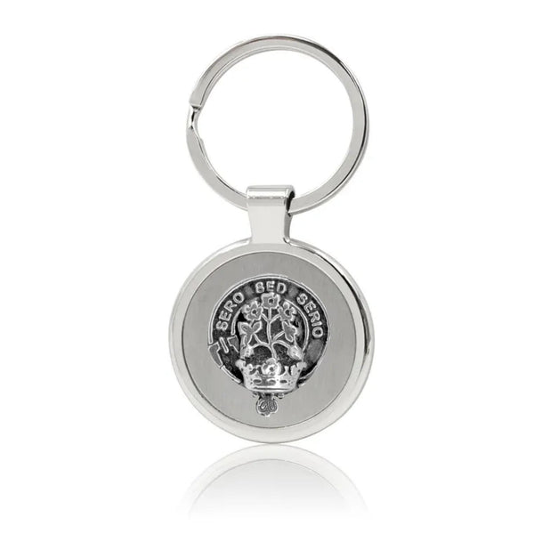 Gayre Clan Crest Stainless Steel Key Ring
