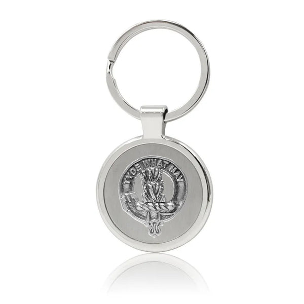 Haig Clan Crest Stainless Steel Key Ring