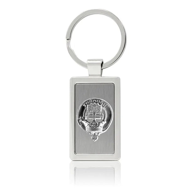 Hamilton Clan Clan Crest Stainless Steel Key Ring