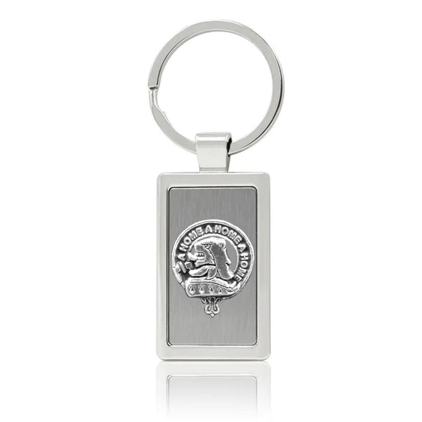 Home Clan Clan Crest Stainless Steel Key Ring