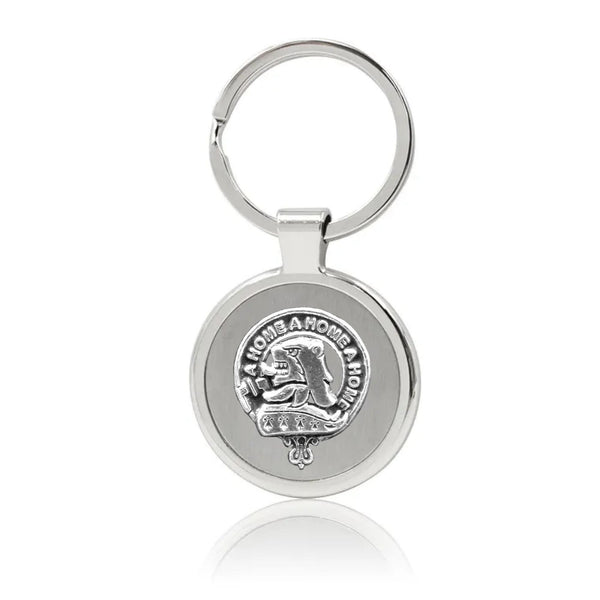 Home Clan Clan Crest Stainless Steel Key Ring