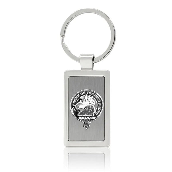 Horsburgh Clan Clan Crest Stainless Steel Key Ring
