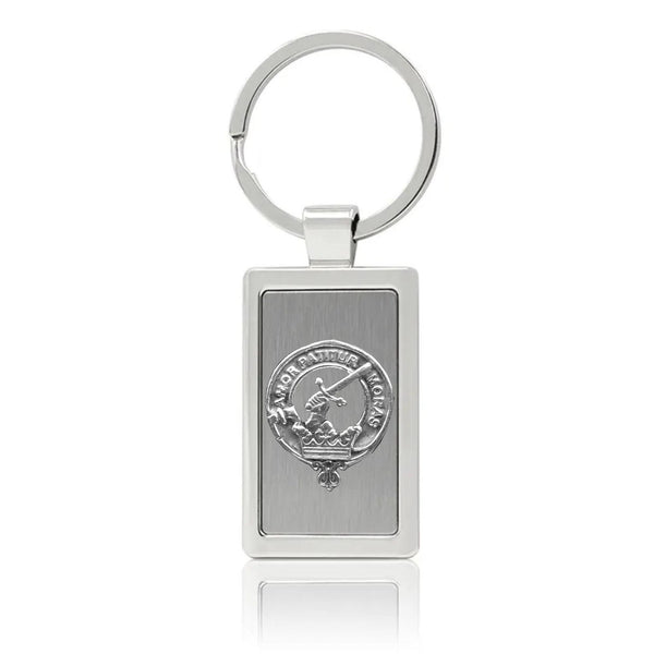 Lumsden Clan Crest Stainless Steel Key Ring