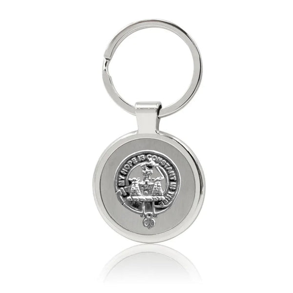 MacDonald (Clanranald) Clan Crest Stainless Steel Key Ring