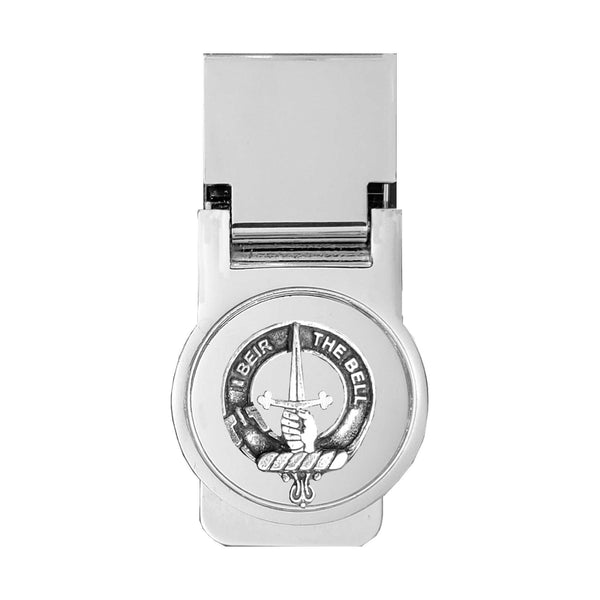 Bell Scottish Clan Crest Money Clip