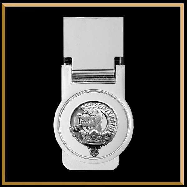 Beveridge Scottish Clan Crest Money Clip