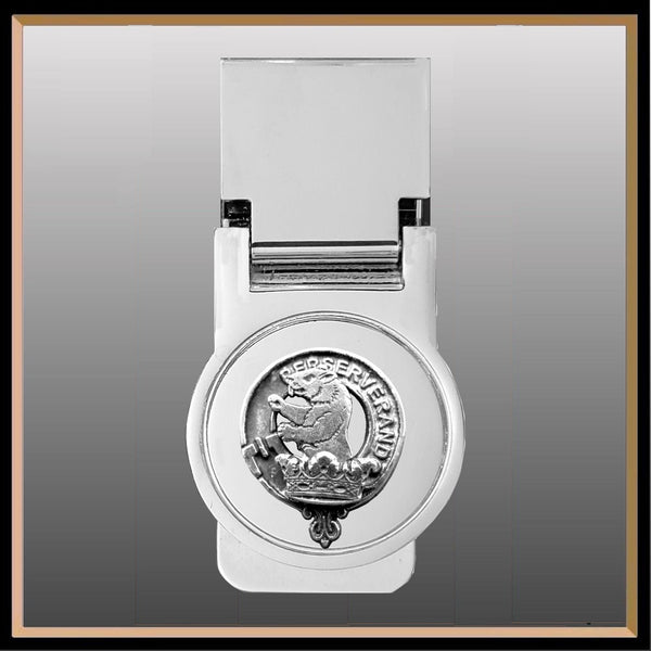 Beveridge Scottish Clan Crest Money Clip