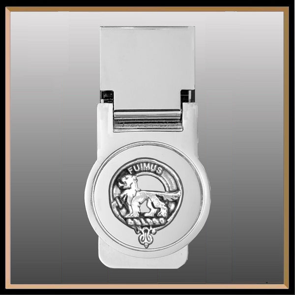 Bruce Scottish Clan Crest Money Clip