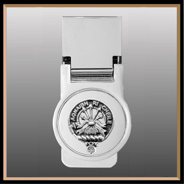 Cameron Scottish Clan Crest Money Clip