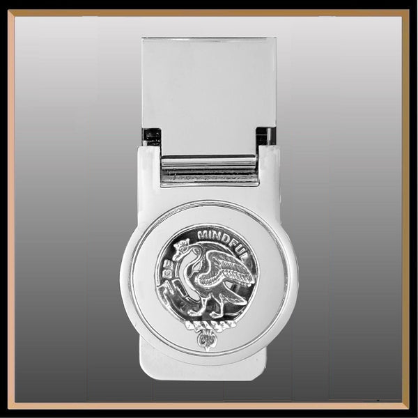 Campbell Calder Scottish Clan Crest Money Clip