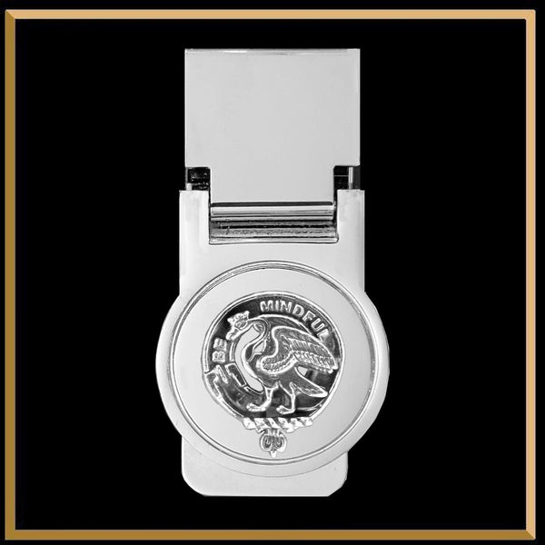 Campbell Calder Scottish Clan Crest Money Clip