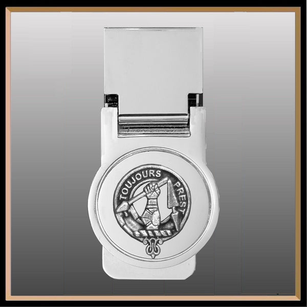 Carmichael Scottish Clan Crest Money Clip