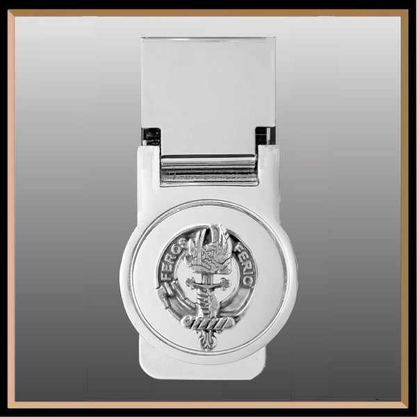 Chisholm Scottish Clan Crest Money Clip
