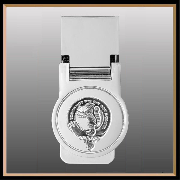 Clan Chattan Scottish Clan Crest Money Clip