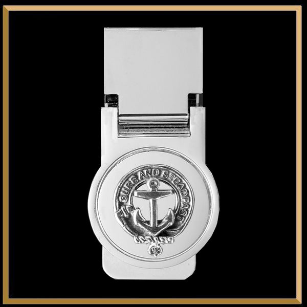 Clarke Scottish Clan Crest Money Clip