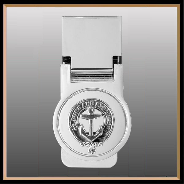 Clarke Scottish Clan Crest Money Clip