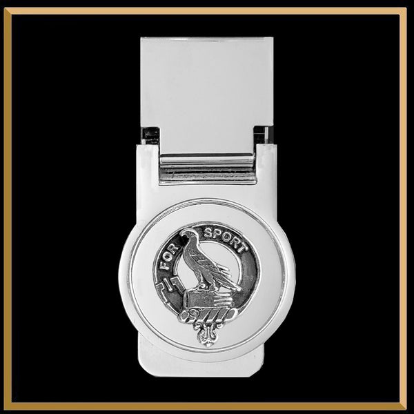 Clelland Scottish Clan Crest Money Clip