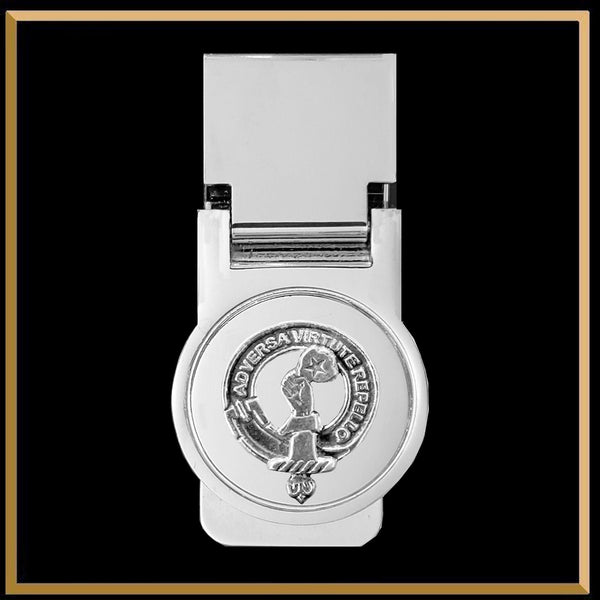 Denniston Scottish Clan Crest Money Clip