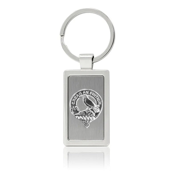 MacDonnell (Glengarry) Clan Crest Stainless Steel Key Ring