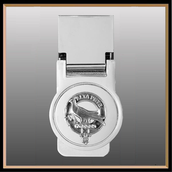 Glen Scottish Clan Crest Money Clip