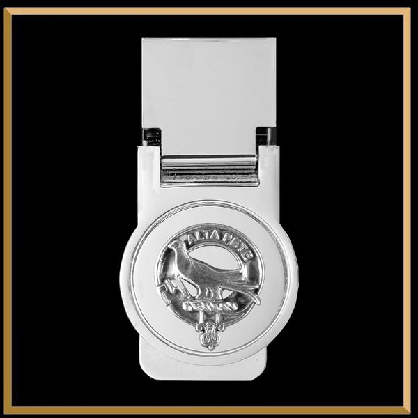 Glen Scottish Clan Crest Money Clip