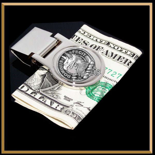 Glen Scottish Clan Crest Money Clip