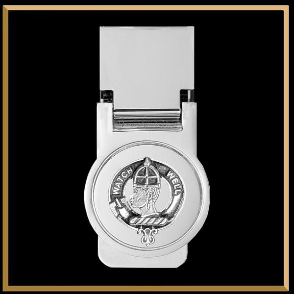 Haliburton Scottish Clan Crest Money Clip
