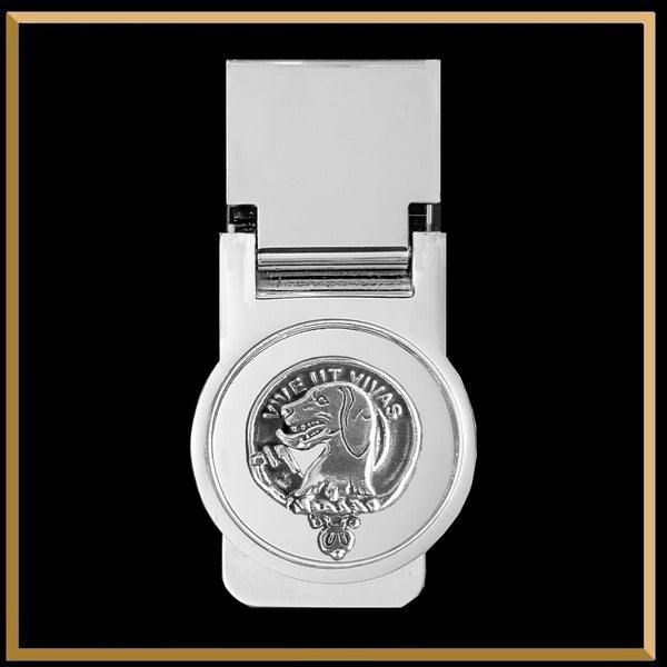 Hall Scottish Clan Crest Money Clip
