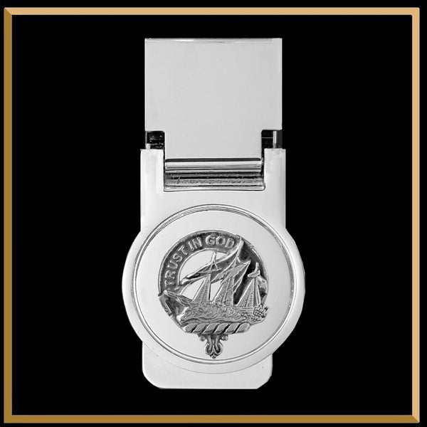 Harkness Scottish Clan Crest Money Clip