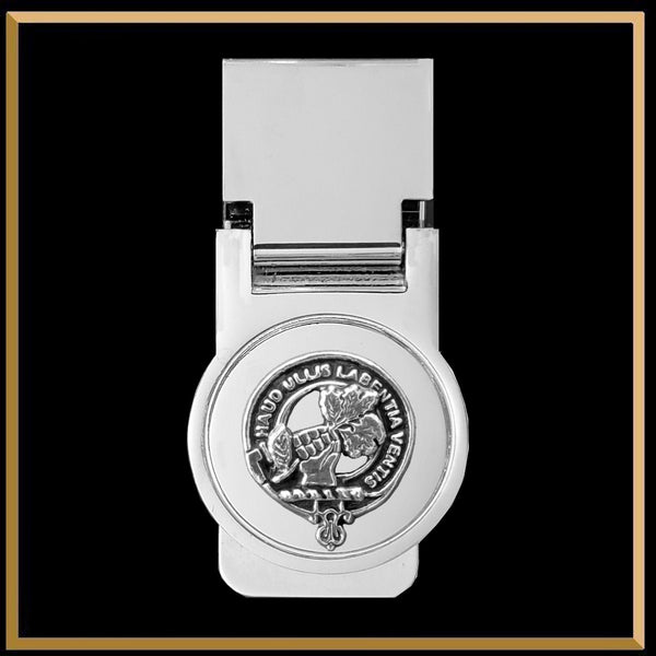 Irvine (Bonshaw) Scottish Clan Crest Money Clip