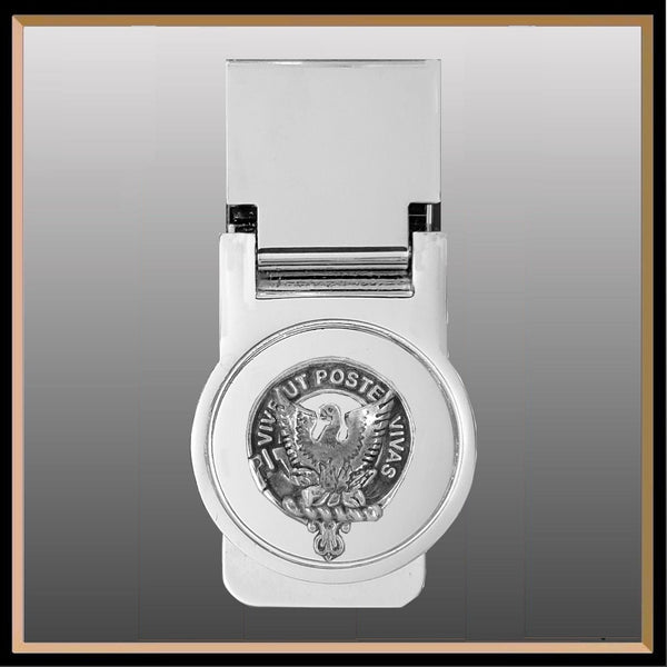 Johnston (Caskieben) Scottish Clan Crest Money Clip
