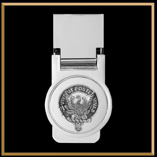 Johnston (Caskieben) Scottish Clan Crest Money Clip