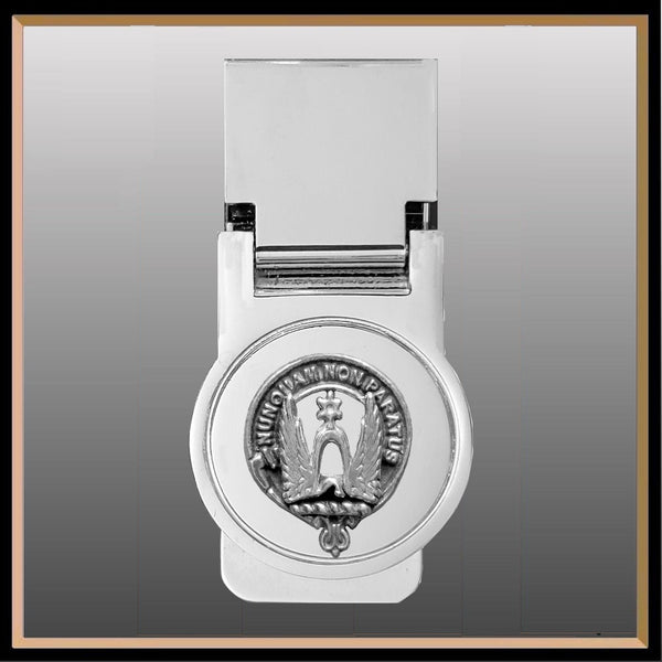 Johnston Scottish Clan Crest Money Clip