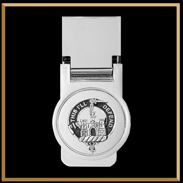Kincaid Scottish Clan Crest Money Clip