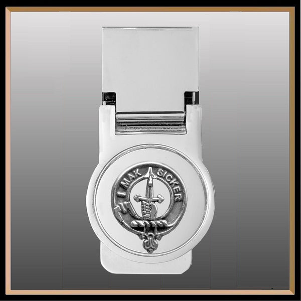 Kirkpatrick Scottish Clan Crest Money Clip