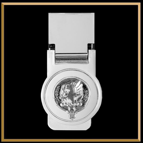 Leslie Scottish Clan Crest Money Clip
